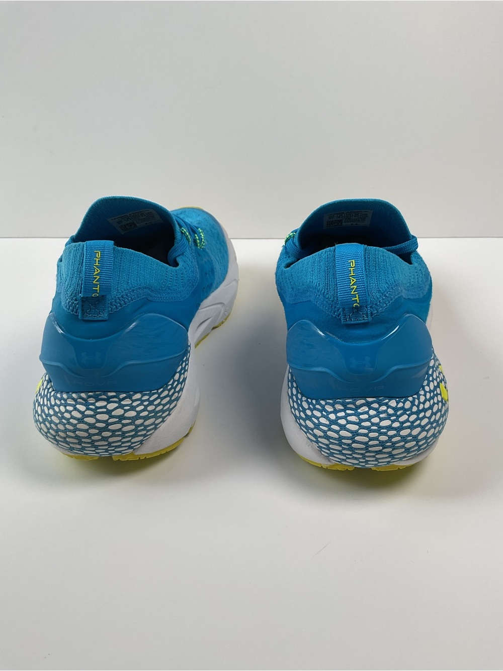 Under Armour Phantom Running Shoes Blue Youth 6Y Fits Women 7.5-8 Athletic - Picture 6 of 10